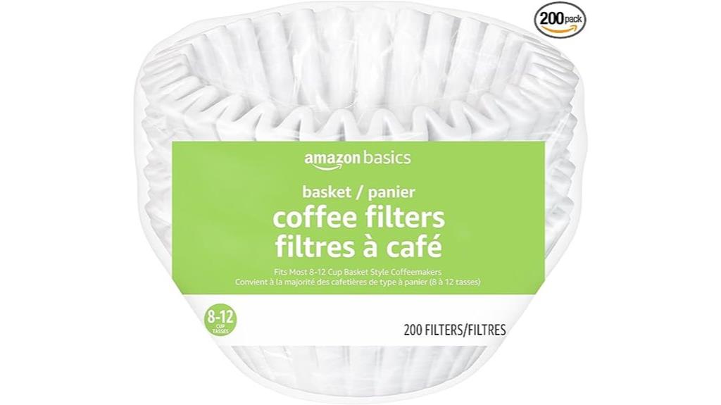 200 coffee filters pack