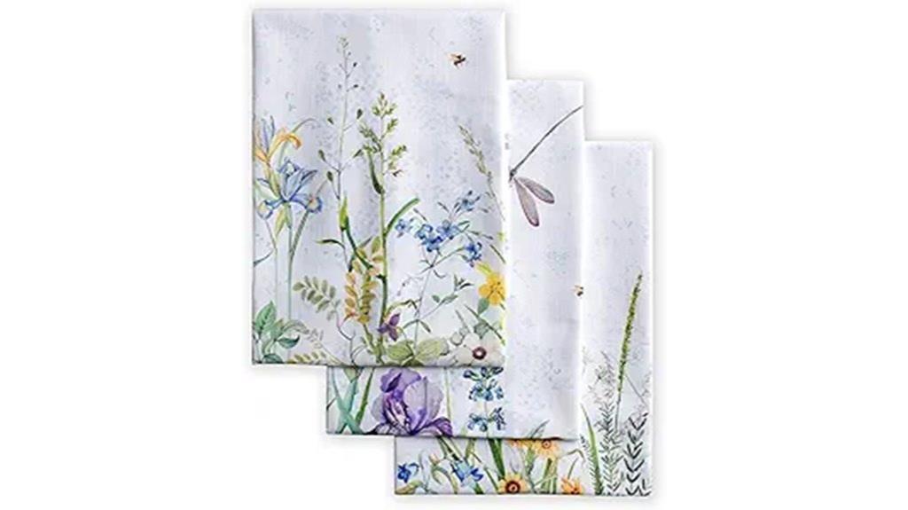 absorbent cotton kitchen towels