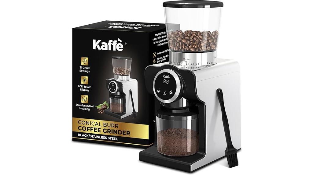 adjustable coarseness coffee grinder