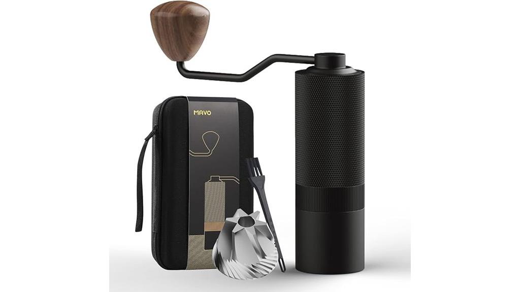 adjustable manual coffee grinder