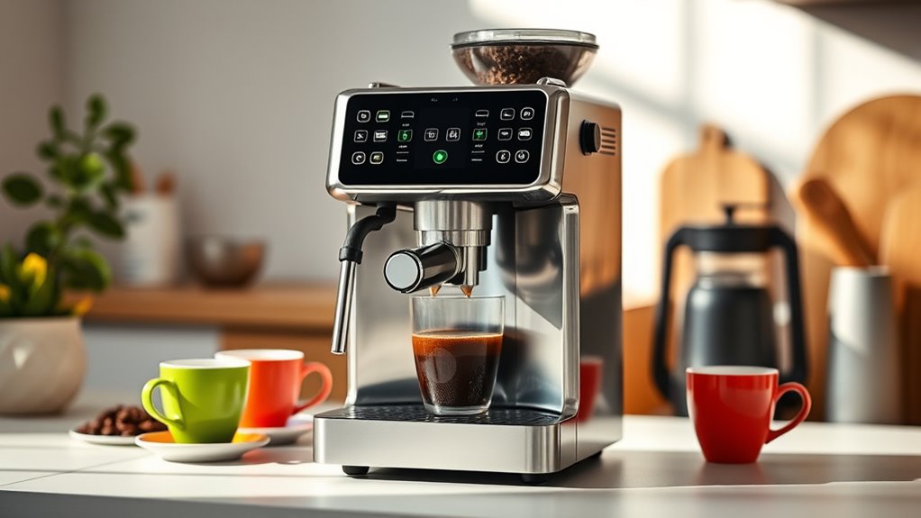 advanced budget espresso features