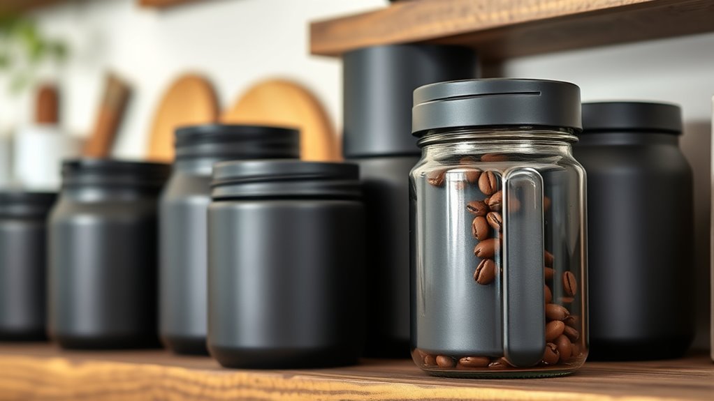 airtight coffee bean containers