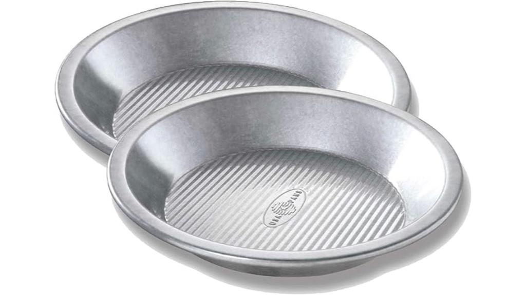 aluminized steel pie pans