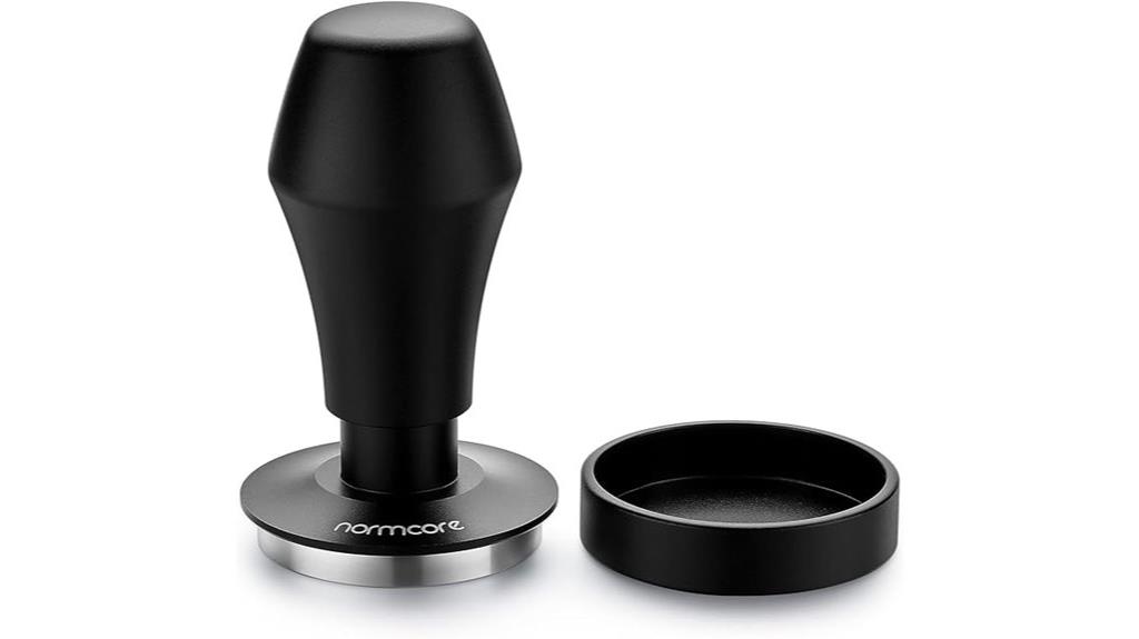anodized aluminum coffee tamper