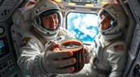 astronauts space coffee experience