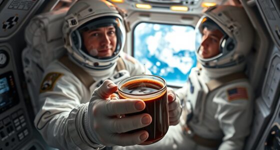 astronauts space coffee experience