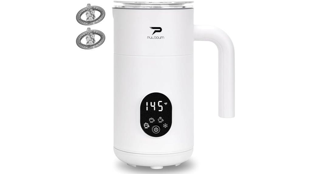 automatic 4 in 1 milk frother
