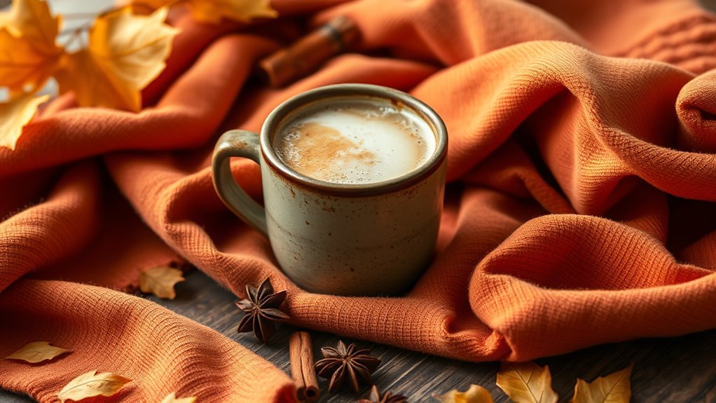 autumn inspired seasonal coffee delights