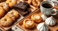 baked coffee flavored treats