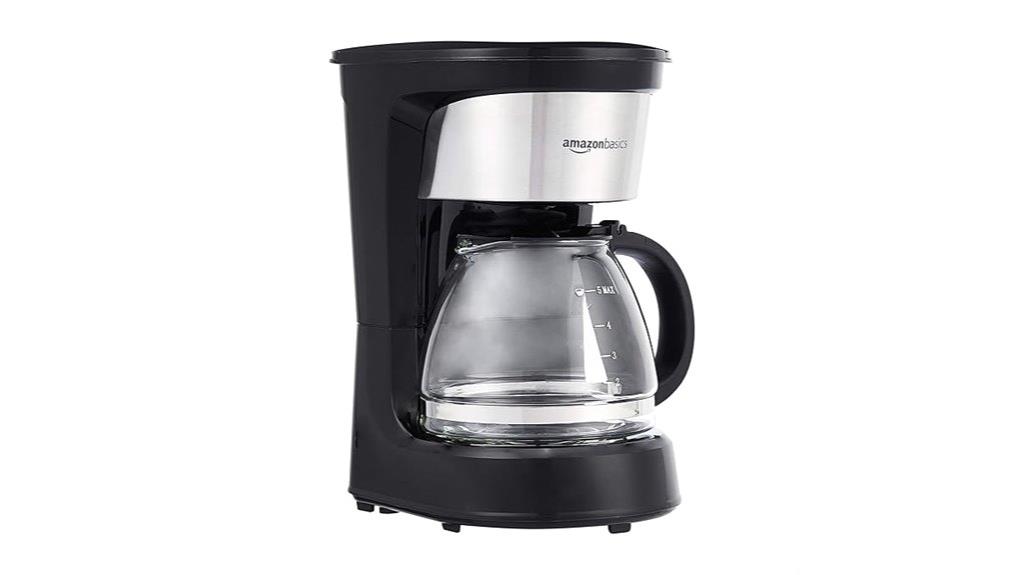 basic 5 cup coffee maker