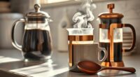 brew espresso manually at home