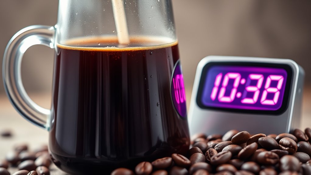 brewing time affects extraction