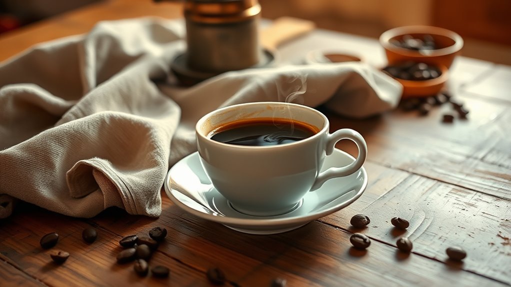 caffeinated kitchen textile style