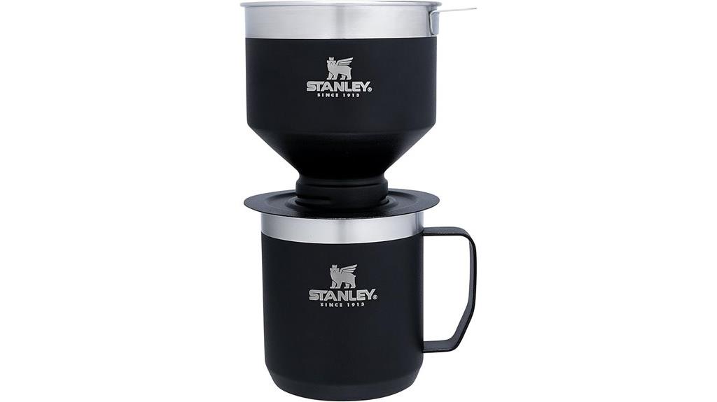 camp coffee brewing set