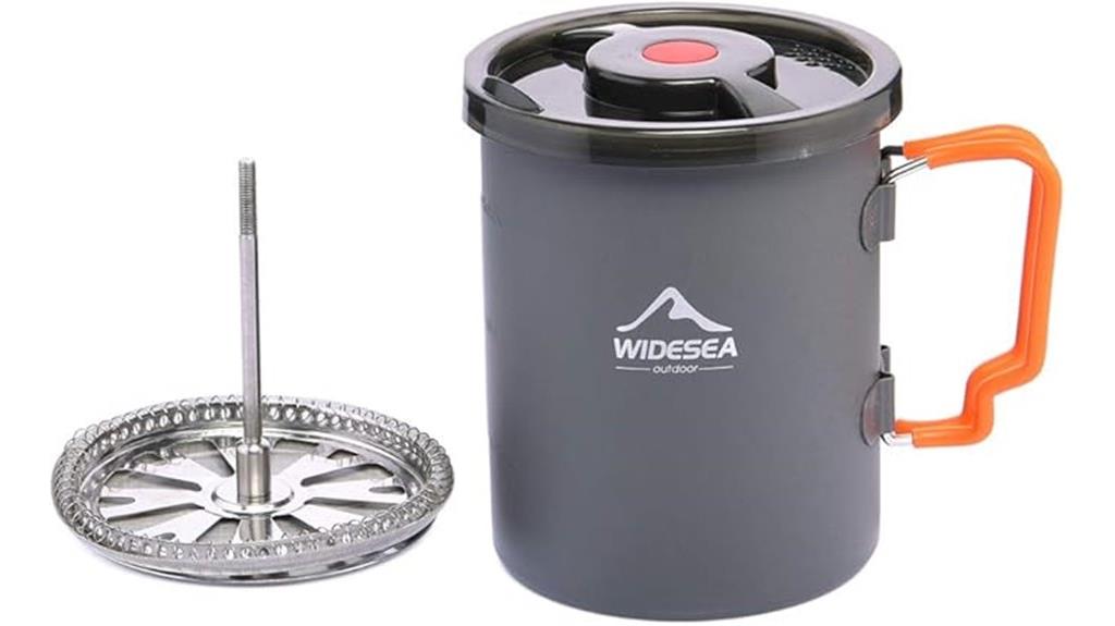 camping french press coffee