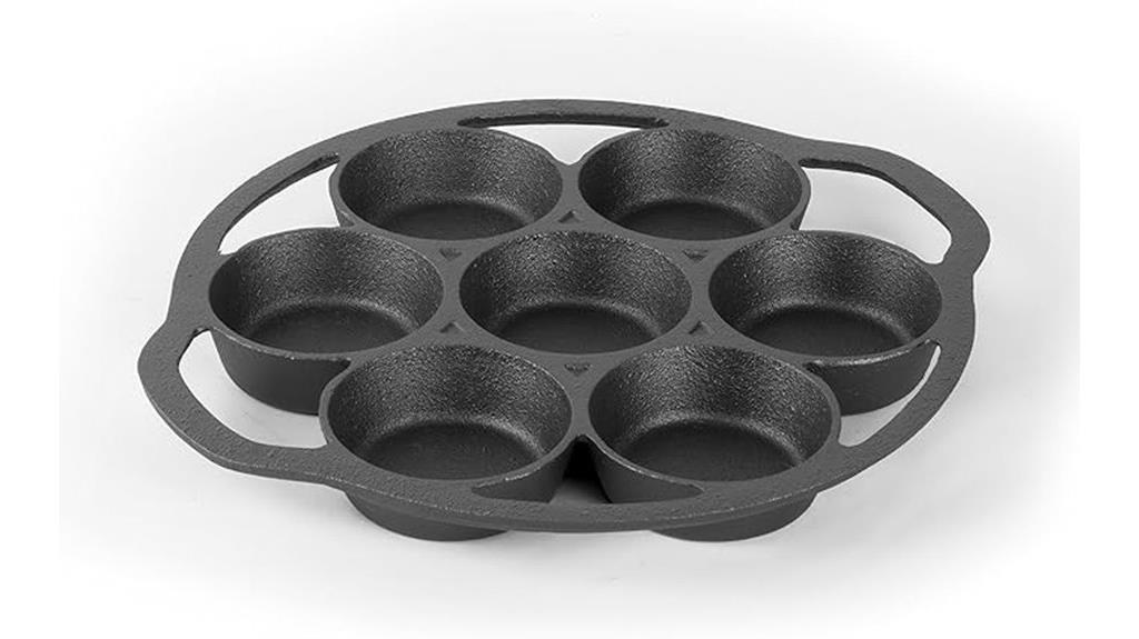 cast iron biscuit pan