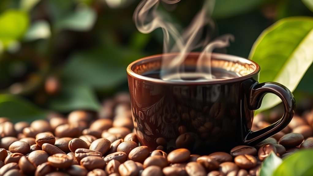 chlorogenic acids enhance coffee flavor