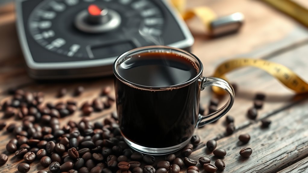 coffee boosts metabolism and suppresses appetite