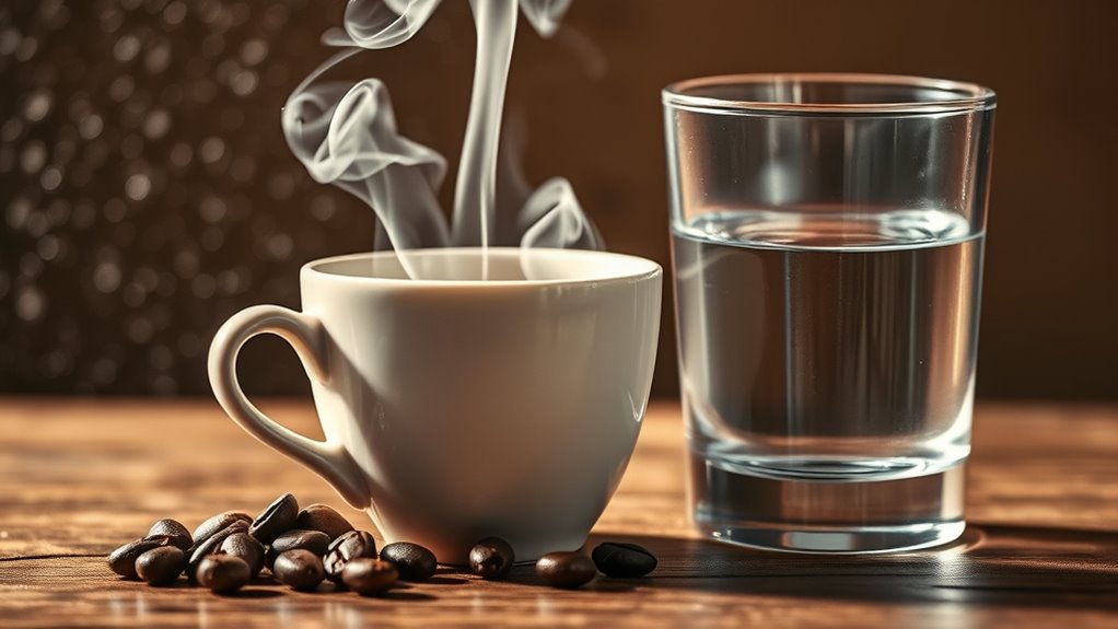 coffee contributes to hydration
