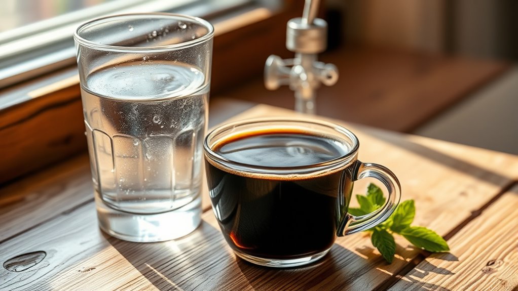 coffee contributes to hydration