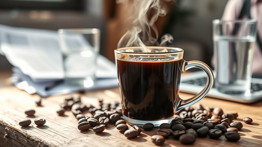 coffee contributes to hydration