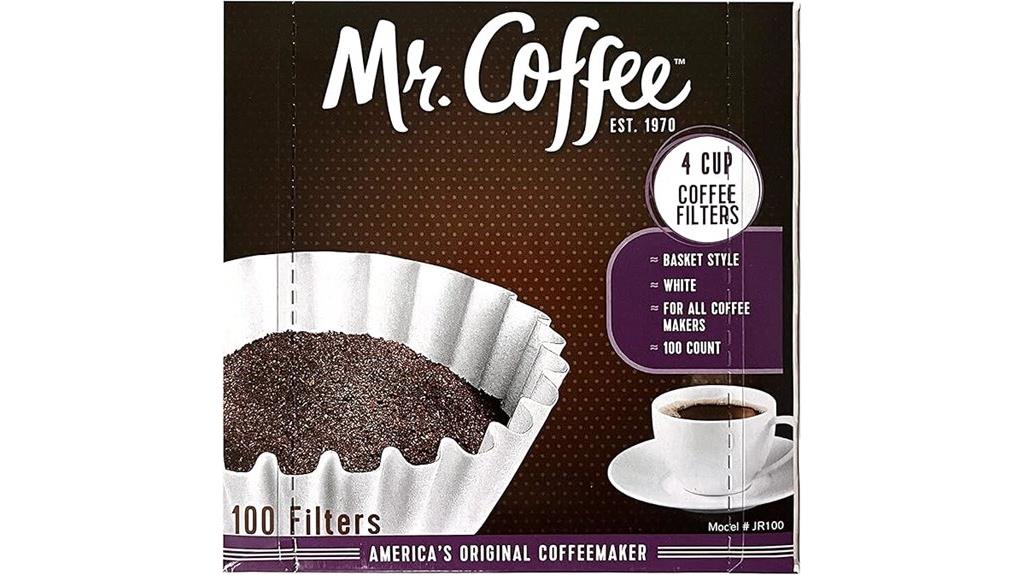 coffee filters 100 count