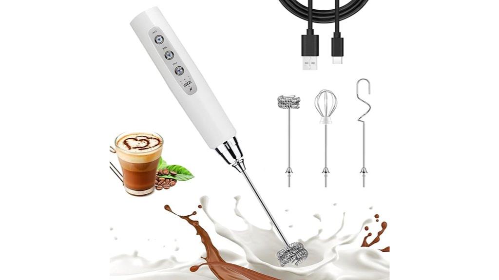 coffee frother wand device