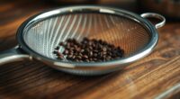 coffee grounds filtering tool