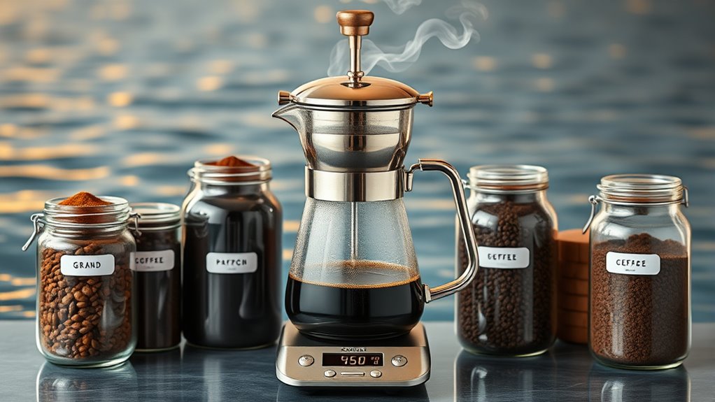 coffee ratio and grind