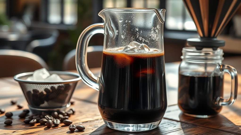 cold brew coffee preparation process