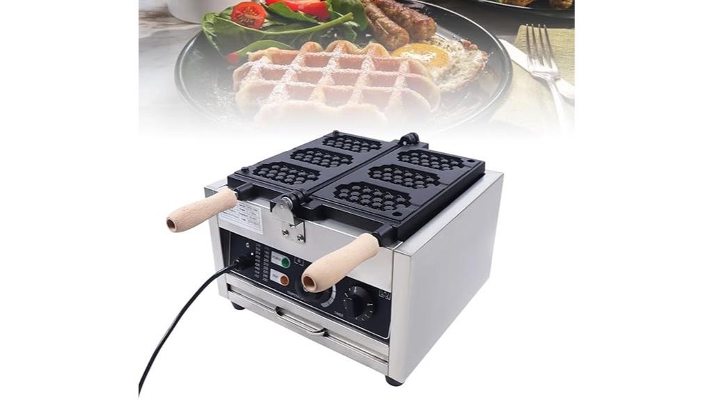 commercial waffle maker machine