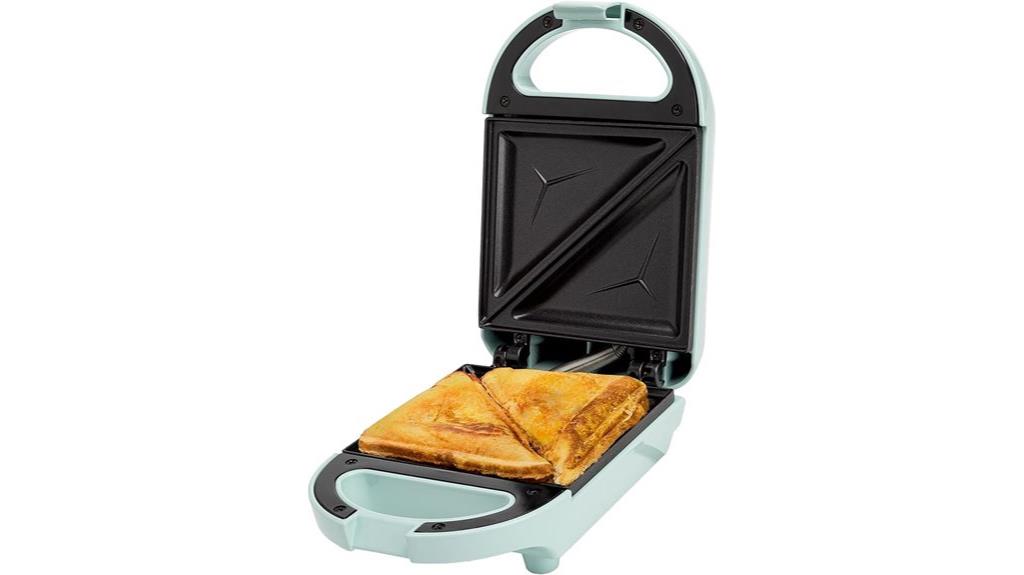 compact 600w sandwich maker