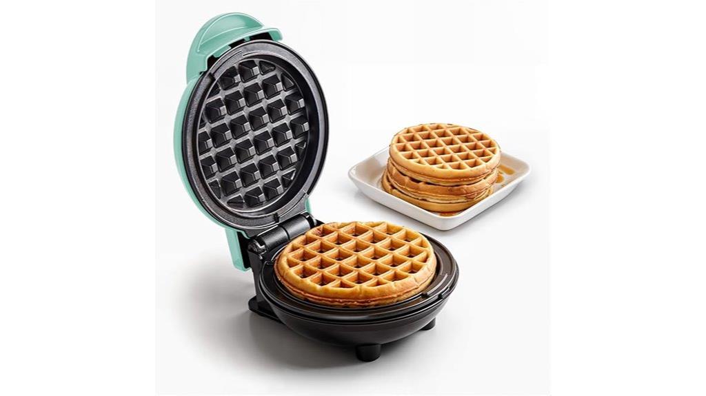 compact electric waffle maker