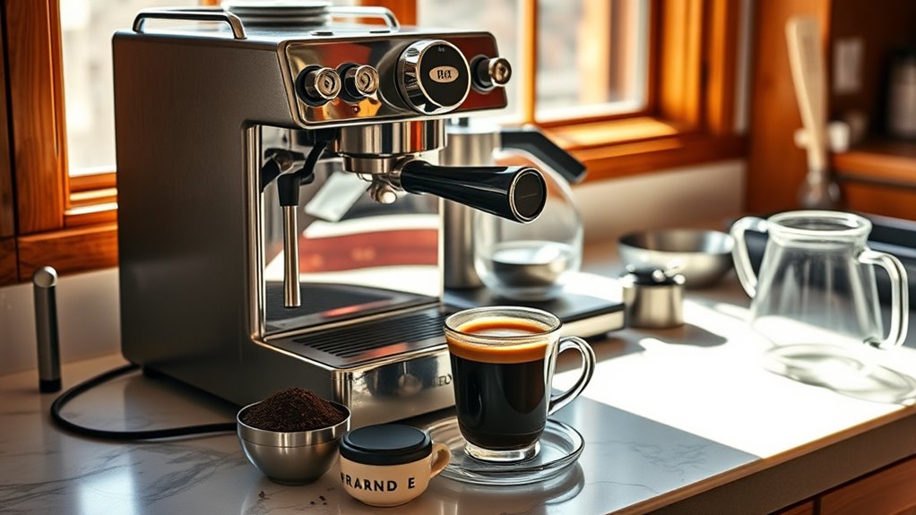 compact espresso brewing essentials