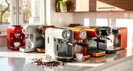 compact espresso machines selection