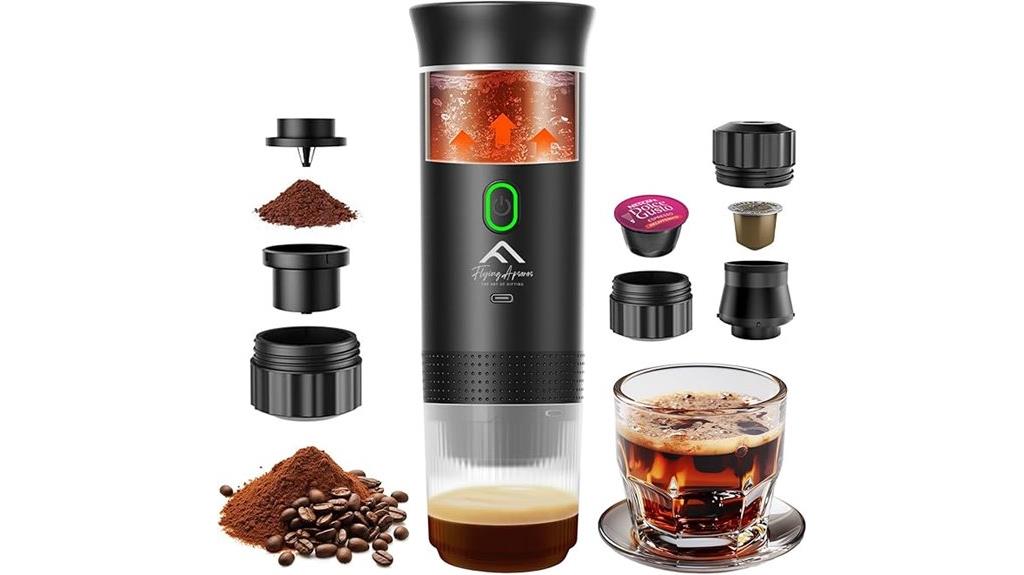 compact high pressure espresso maker