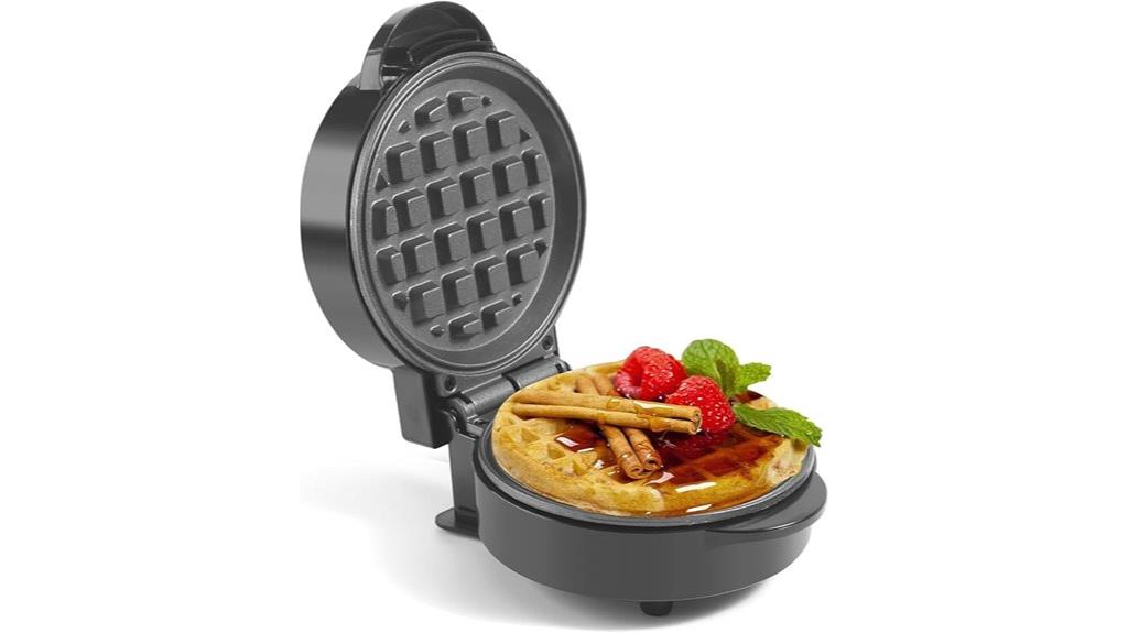 compact non stick waffle maker