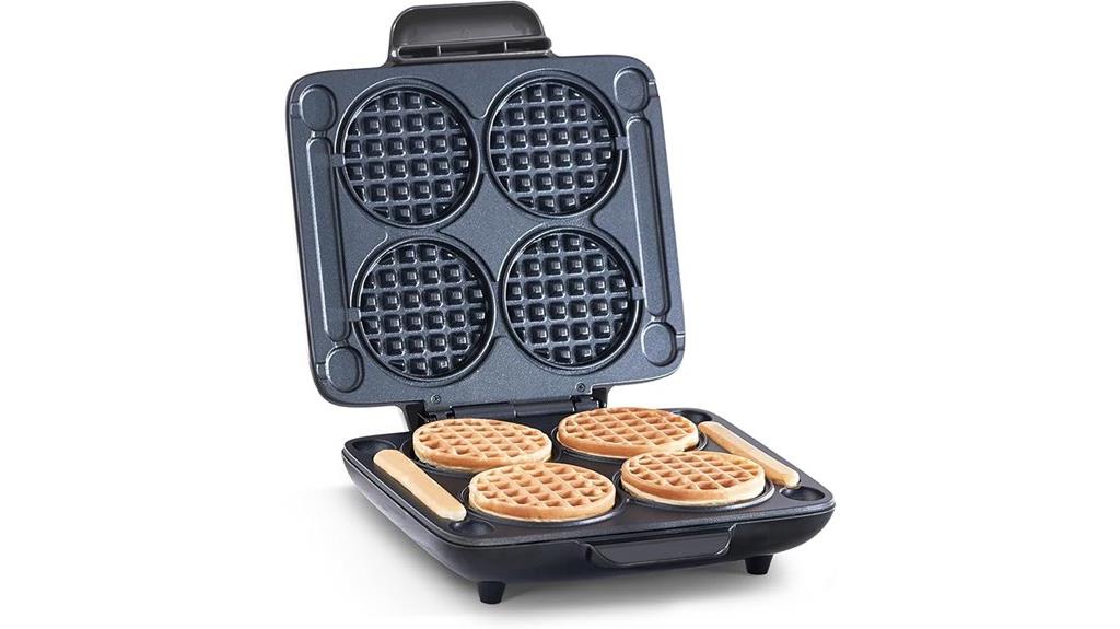 compact waffle maker appliance