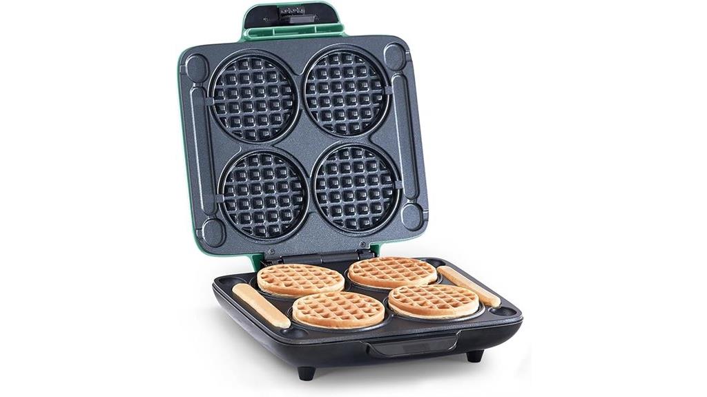 compact waffle maker appliance