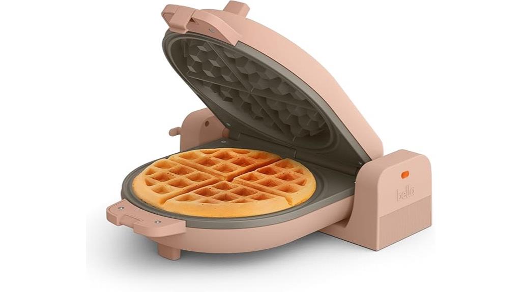 compact waffle maker design