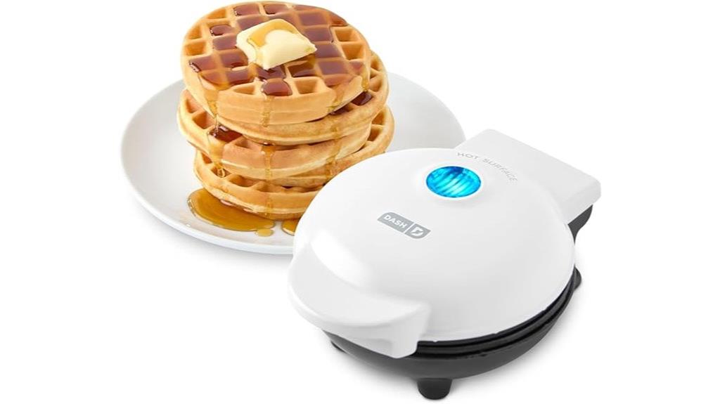 compact waffle maker device