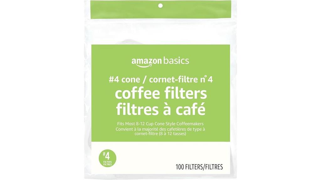 cone coffee filters pack