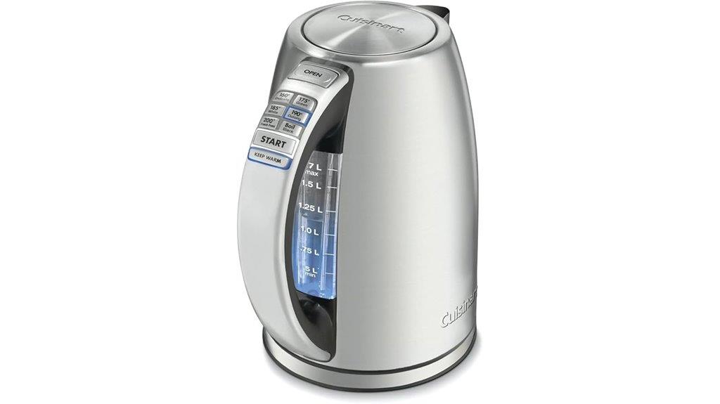 cordless stainless steel kettle