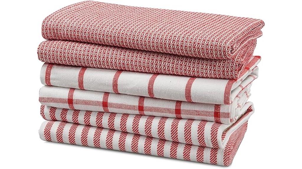 cotton kitchen towels set