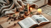 cozy winter coffee table d cor