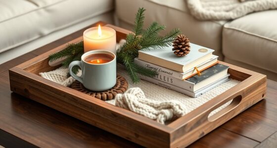 cozy winter coffee table essentials