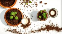 creative coffee grounds reuse