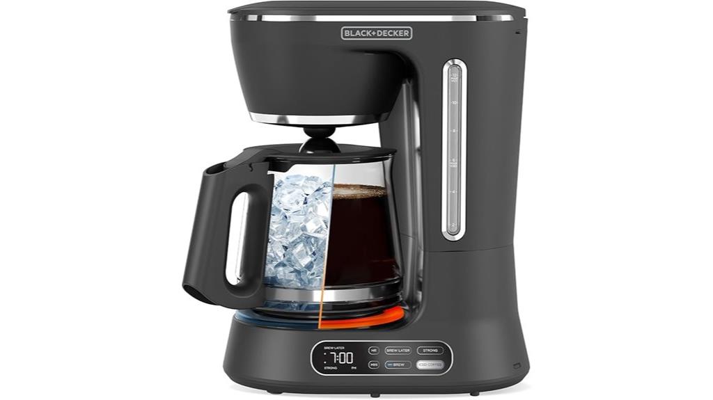 digital 12 cup coffee maker