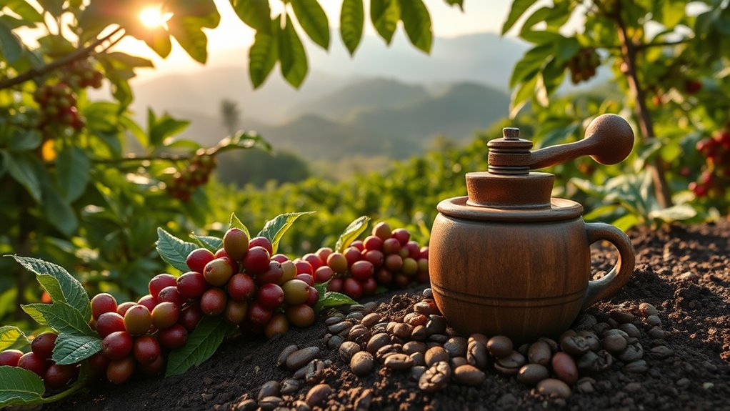 diverse asian coffee terroirs