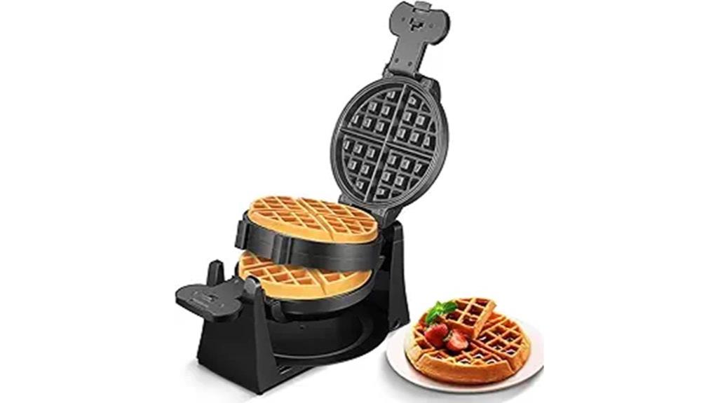 double belgian waffle maker